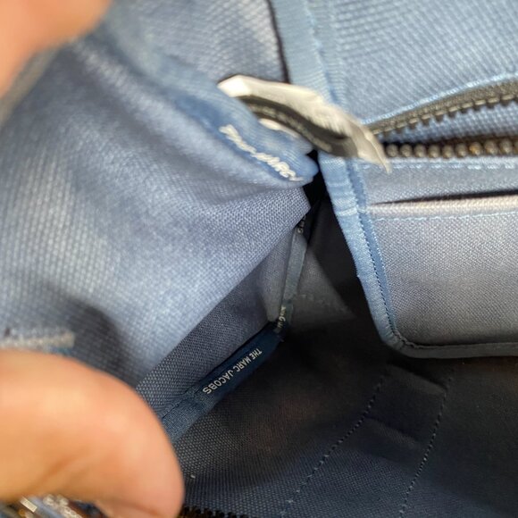 Marc Jacobs The Tote bag  Blue shadow Medium - Picture 9 of 15